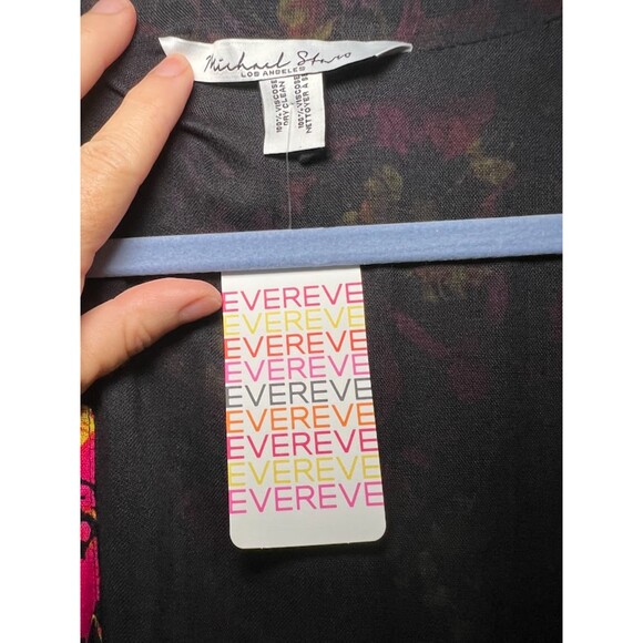 NWT. Michael Stars Jules Floral Kimono - Picture 6 of 6